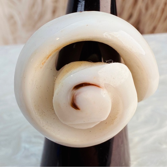 Interesting shell snail beach island chic ring - Picture 4 of 7